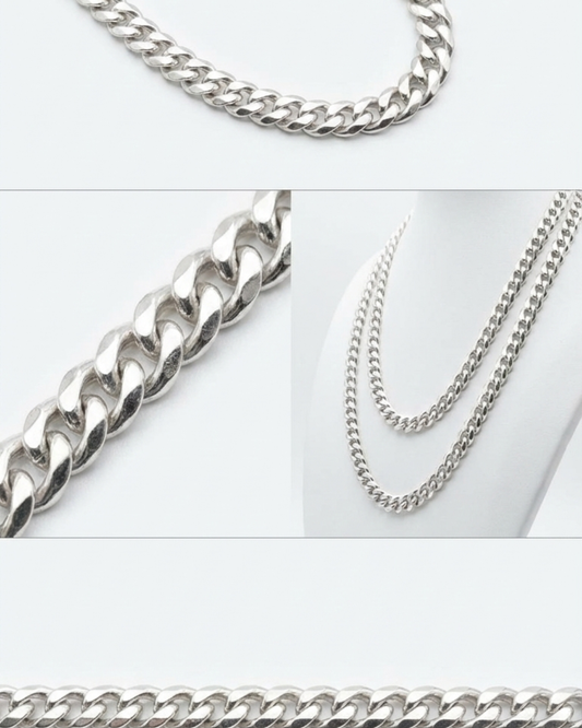 Colar Corrente Clássica em Prata